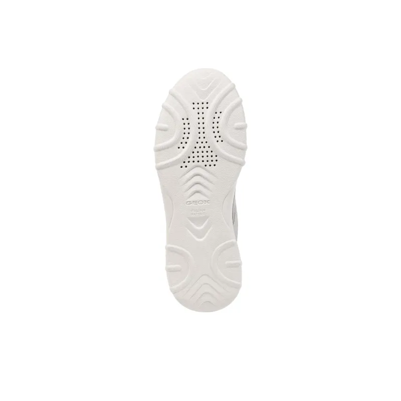 GEOX Alleniee Low Top Casual Shoes Women's Gray Silver-4
