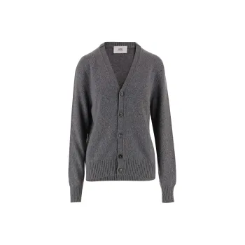 AMIPARIS Paris Ami De Coeur V Neck Buttoned Cardigan