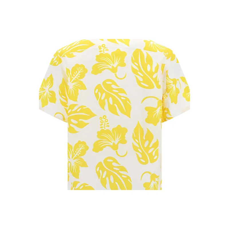 PRADA Shirts Men Yellow-3
