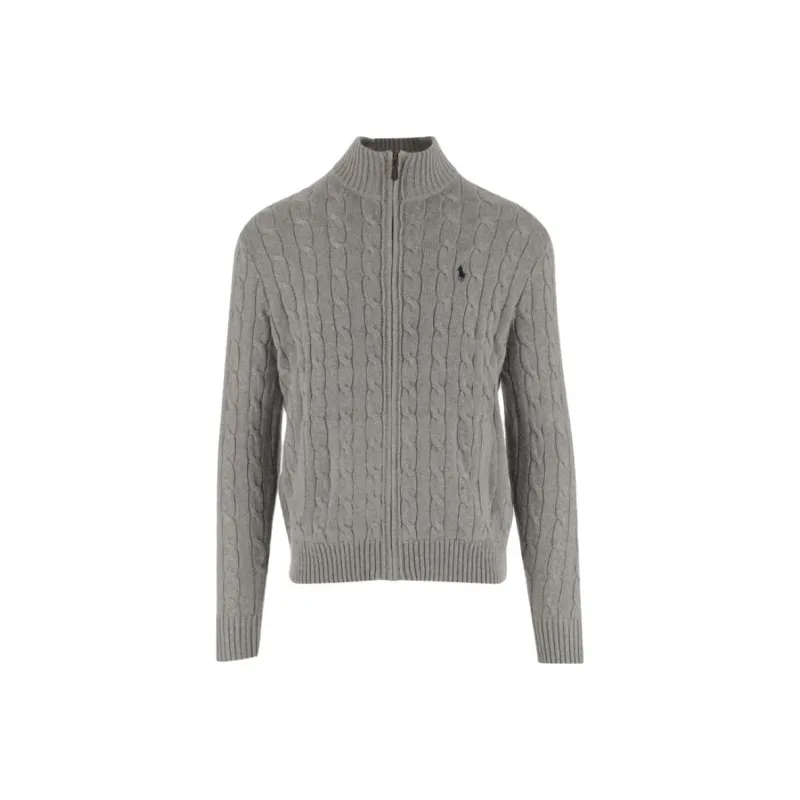 Polo Ralph Lauren Cable-Knit Zipped Cardigan-0
