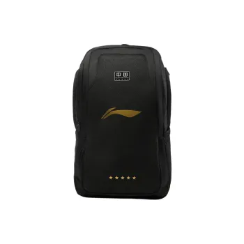 LiNing Table Tennis Series Nylon Backpack Regular Unisex Black