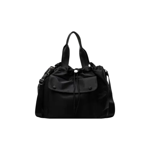 DCLOUD Oxford Travel Bag Unisex Black/Green