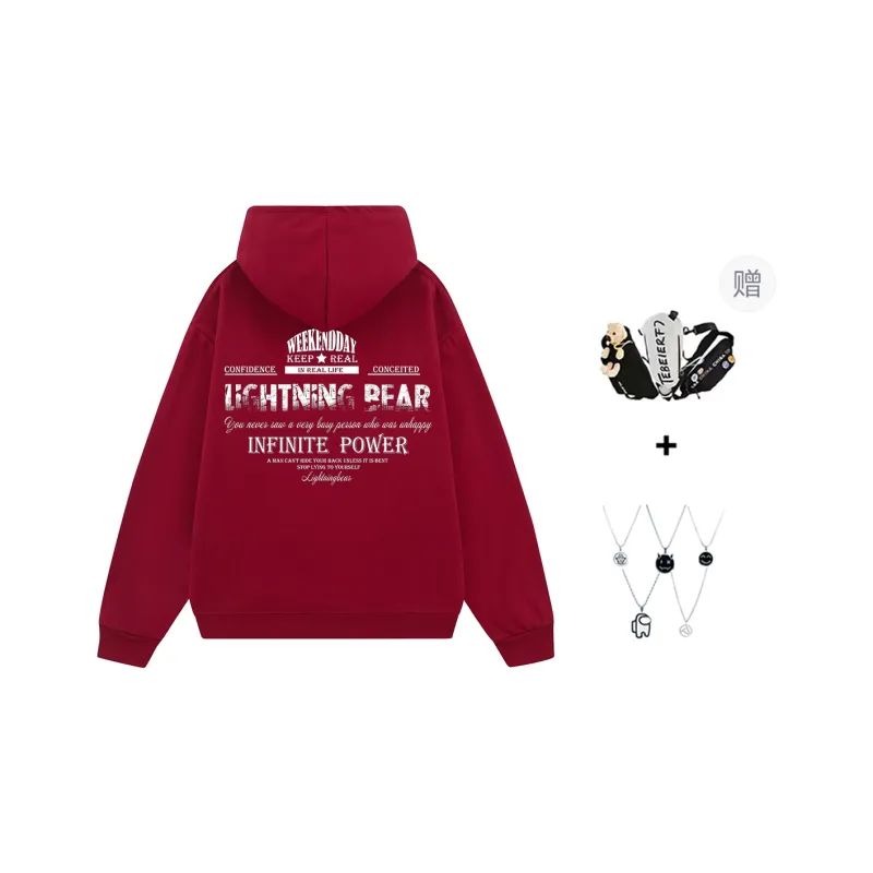 LIGHTNING BEAR Sweatshirt Unisex-4