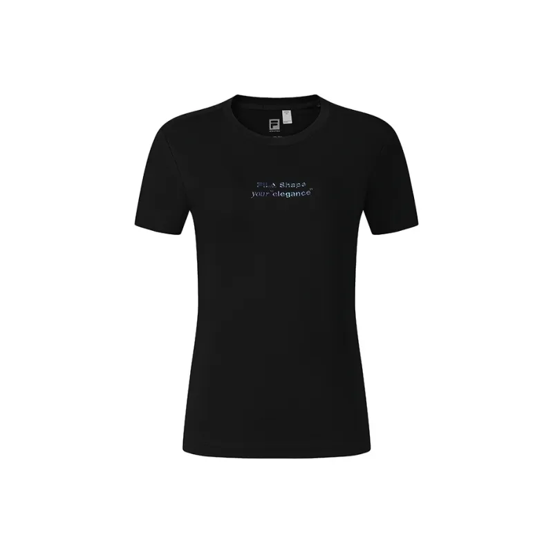 FILA Athletics T Shirt Women's Black-2