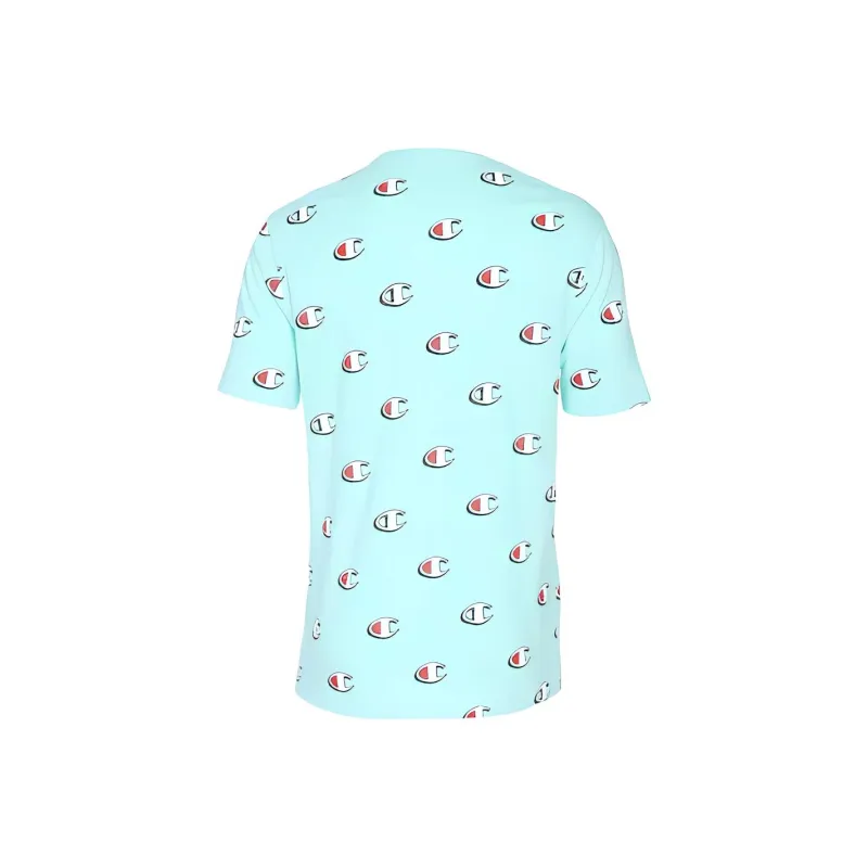 Champion T Shirt US Version Unisex Mint Green-1