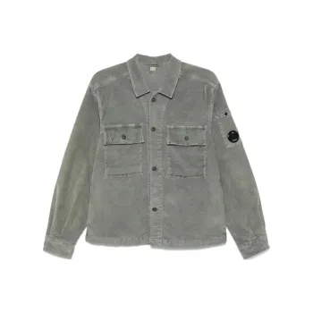 C.P.Company Lens Detailed Corduroy Overshirt