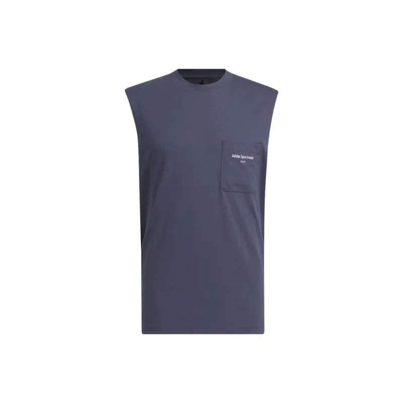Adidas Light Sports Series Tank Tops Men's Dark Navy Blue-0