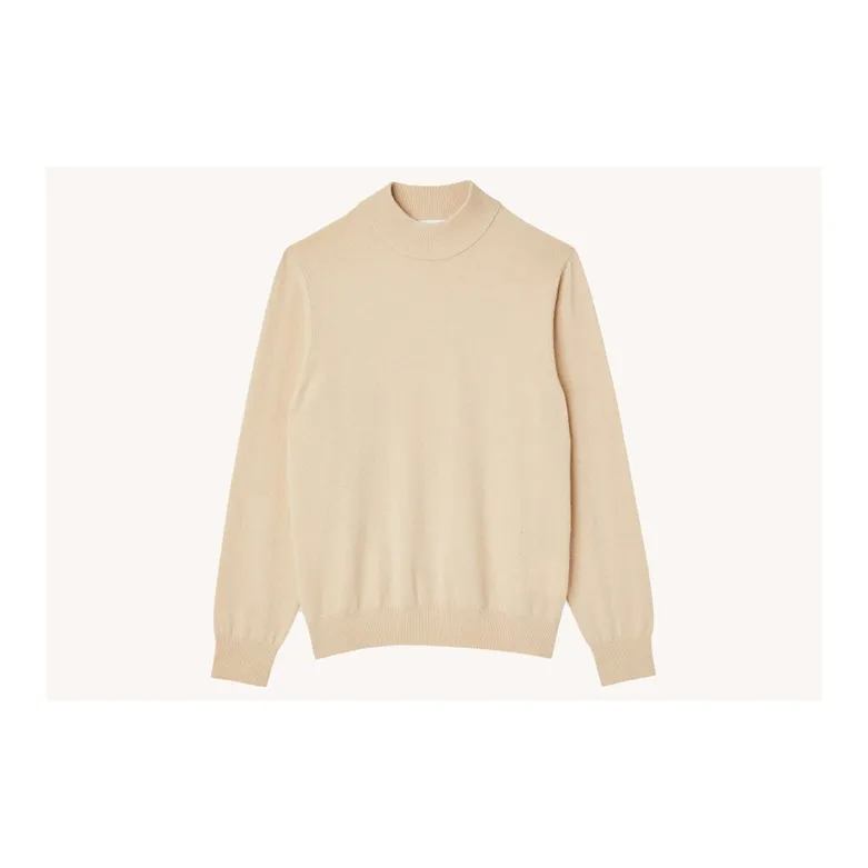 Sandro Cashmere Sweater Men's Milk White-0