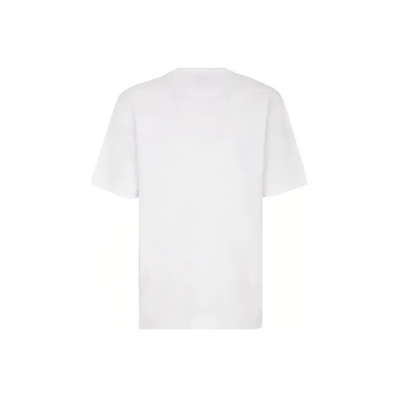 FENDI T Shirts Men White-1