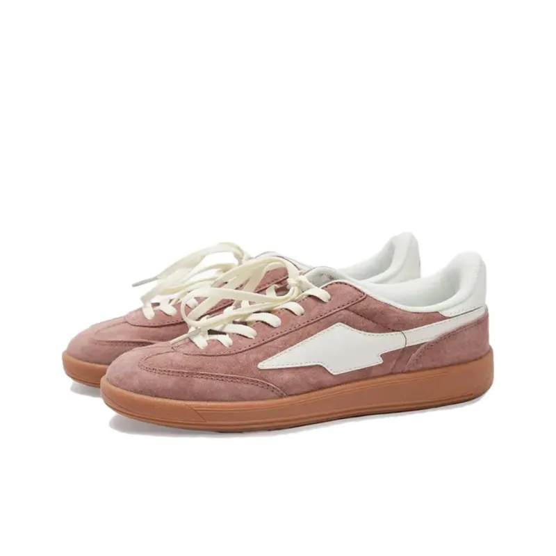 AVIA Sports Life Collection Abrasion Resistant Slip Resistant Low Top Skateboard Shoes Unisex Pink Brown-2