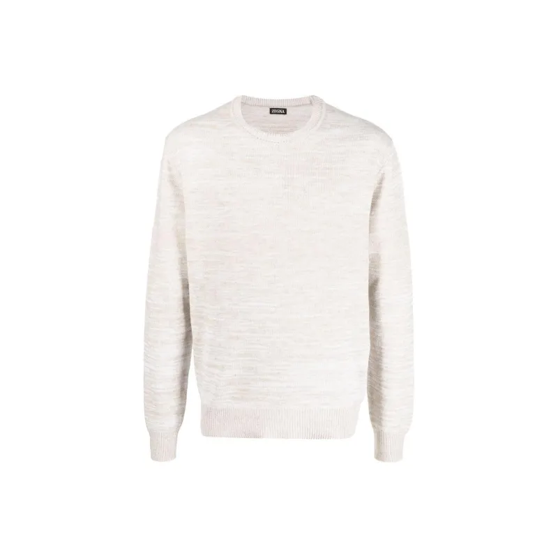 Zzegna Knitwear Men's Light Beige-0