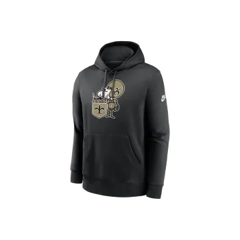 Nike New Orleans Saints Rewind Club Logo Men's Nike Nfl Pullover Hoodie