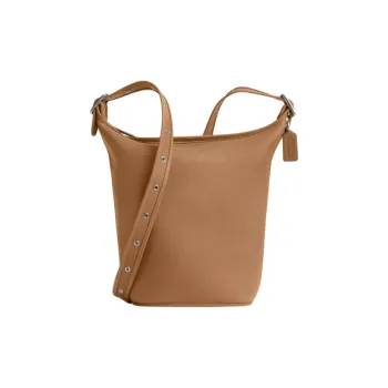 COACH Leather Hobo Bag, Crossbody Bag, Shoulder Bag Medium Size Women's Brown