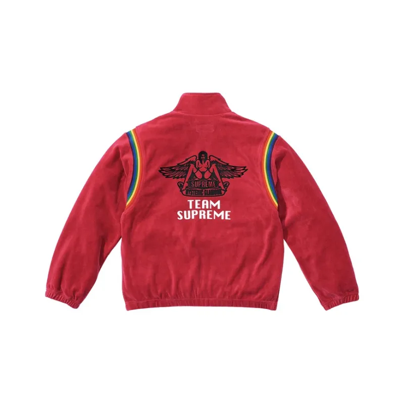 Supreme X Hysteric Glamour Velour Track Jacket-3