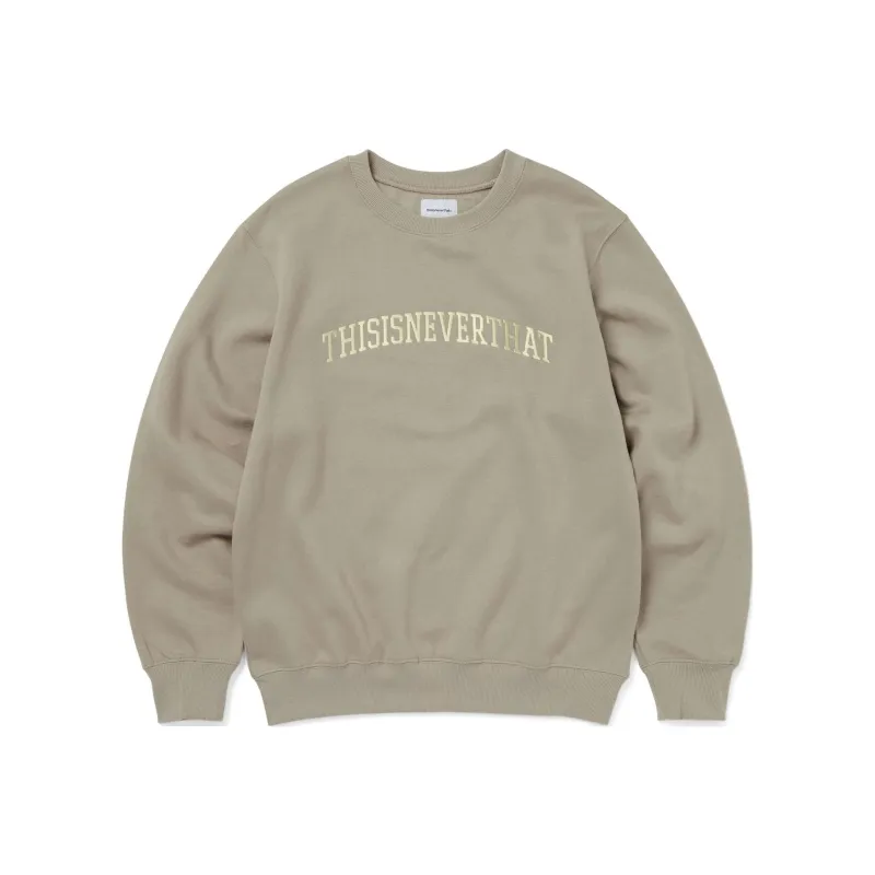 Thisisneverthat Sweatshirts Unisex Dark Beige-0