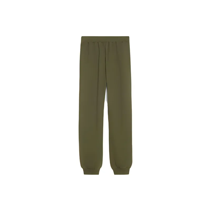 CELINE Knitted Sweatpants Women's Dark Khaki-1