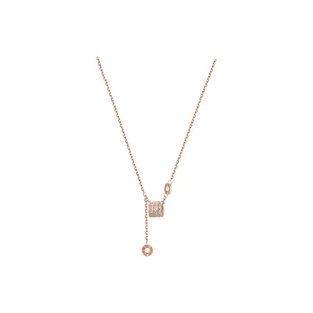 PUENTE S925 Silver Collarbone Chain Women's