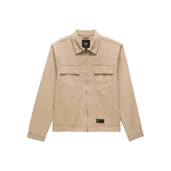 Vans Mcavoy Zip Station Jacket Men's Light Brown