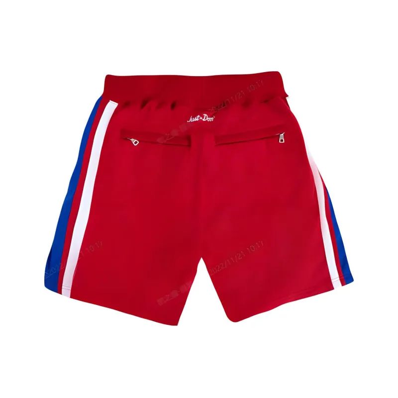 Mitchell & Ness Basketball Shorts Unisex Red-1