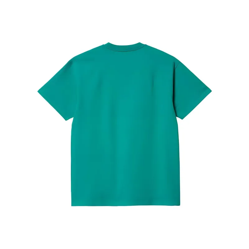 Carhartt WIP T-Shirts Men Emerald Green-1