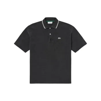 LACOSTE Polo Shirts Men Black