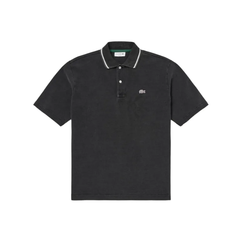 LACOSTE Polo Shirts Men Black-0