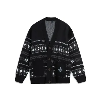 LiNing Sports Trend Series Knitwear Men's Black