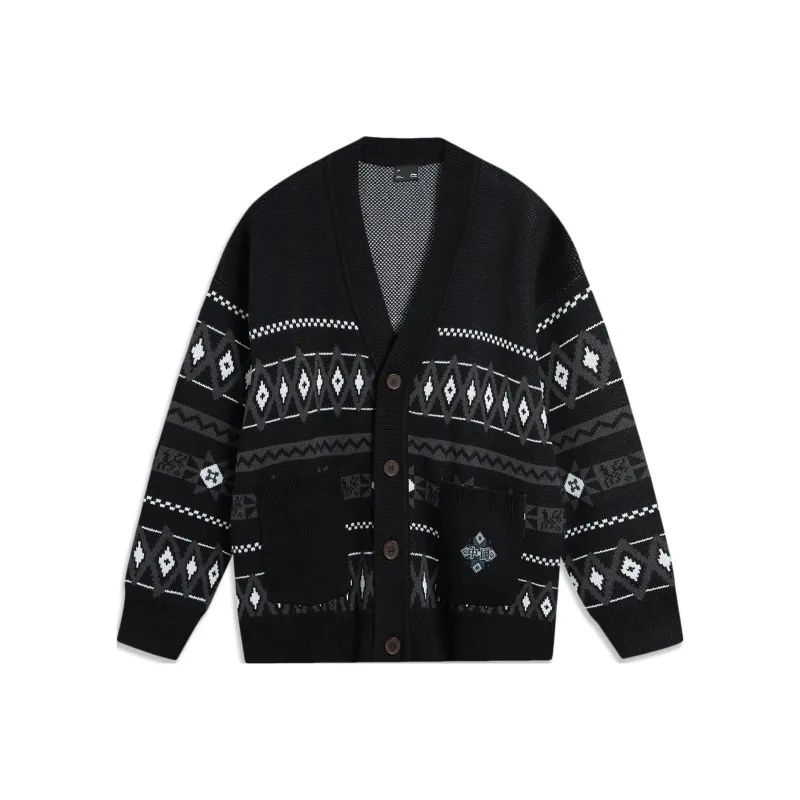 LiNing Sports Trend Series Knitwear Men's Black-0