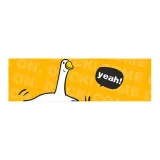 Size 6-Yellow Duck[Cooling Sensation Quick Dry Sports Towel]