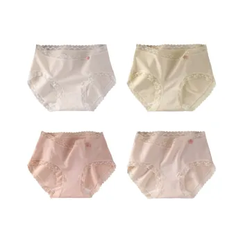 PLANDOO Underpants Women's 4 Pack