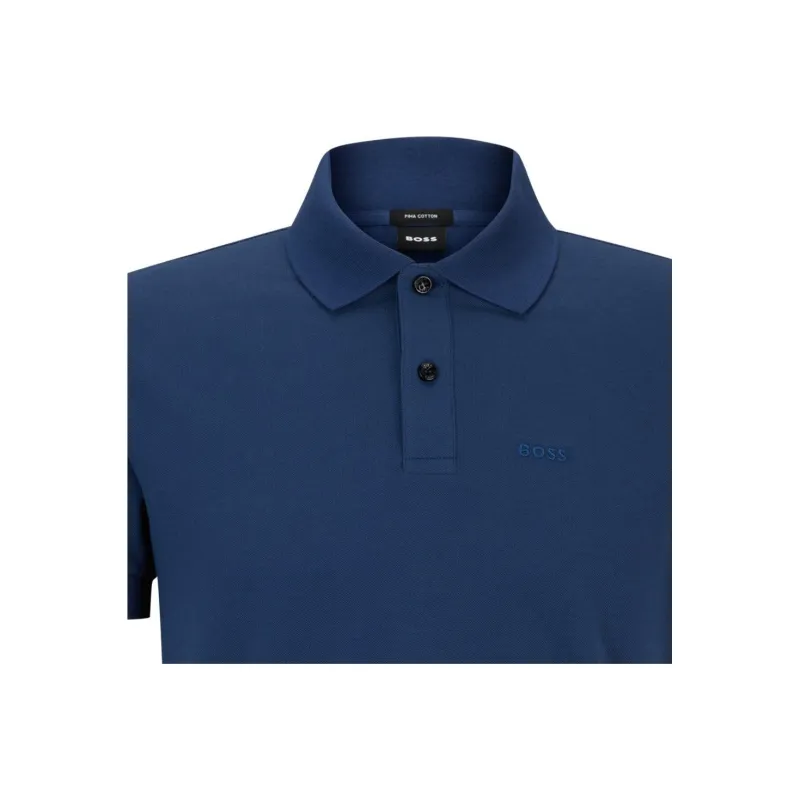 HUGO BOSS Polo Shirts Men Blue-1