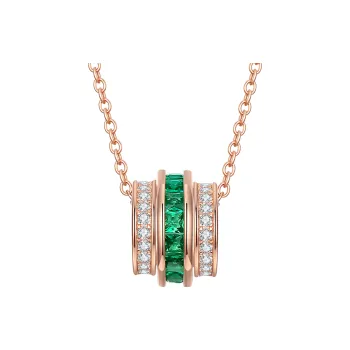 Syrup Synthetic Emerald Pendants Women's