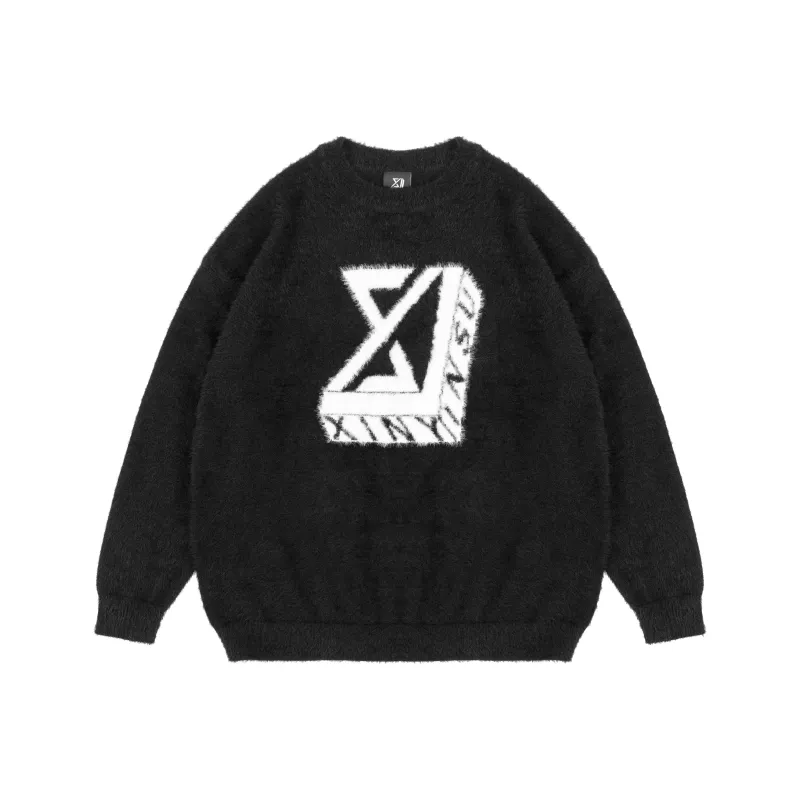 XINYINSU Sweaters Unisex Black-0