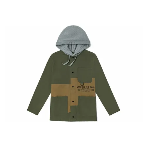 Vans Jackets Men Army Green