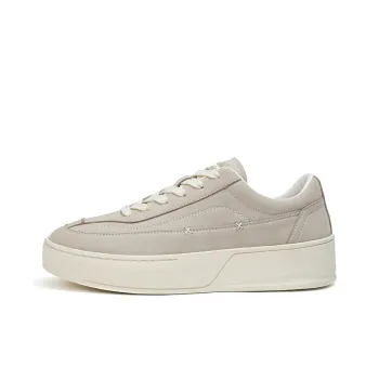 ZONEJOY Slip Resistant Cushioning Abrasion Resistant Low Top Canvas Shoes Men's Ecru