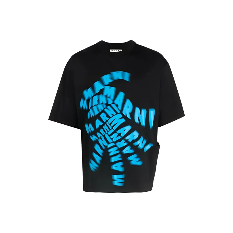 MARNI T-Shirts Men Black-0