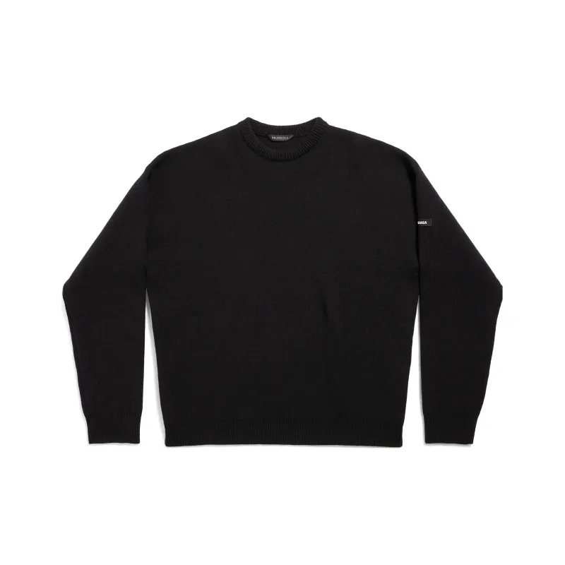 Balenciaga Logo patch Sweater-0