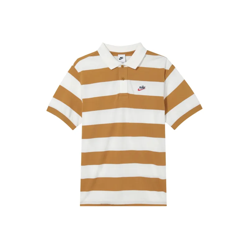 Nike Sportswear Heritage Polo Shirt Men's Orange-0