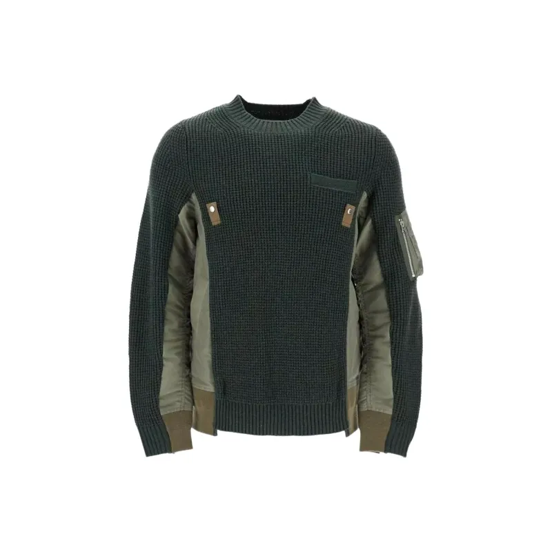 Sacai Knitted Jumper-0