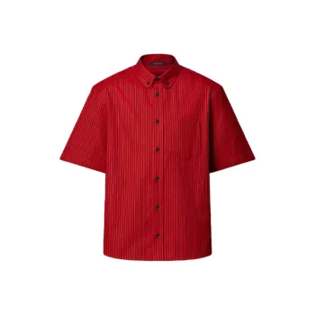 LOUIS VUITTON Lv X Park Seo-Bo Cotton Short-Sleeved Shirt