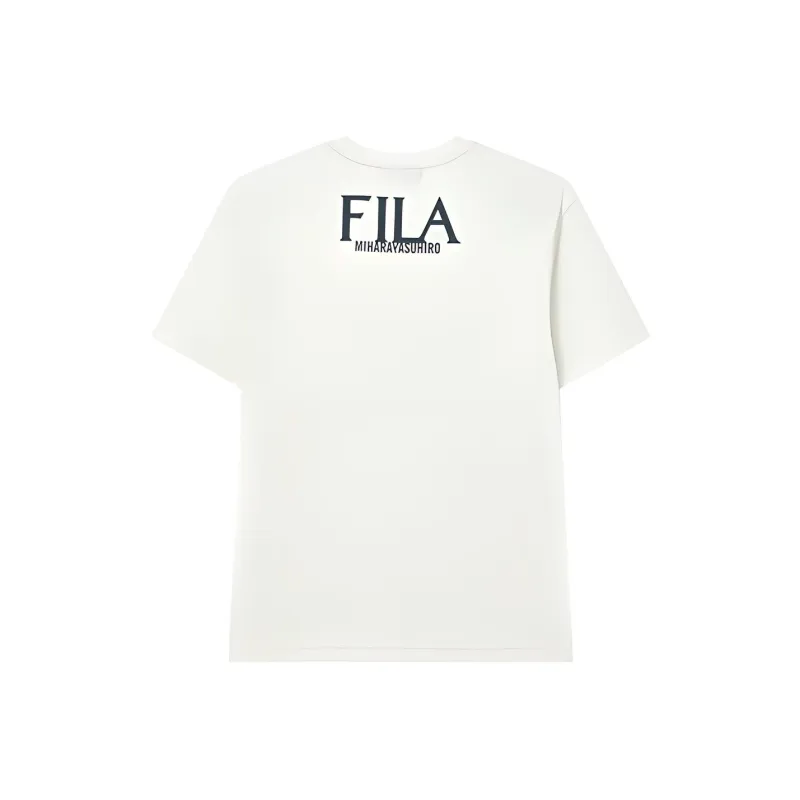 FILA x Maison Mihara Yasuhiro T Shirt Men's Light Mist Gray-1