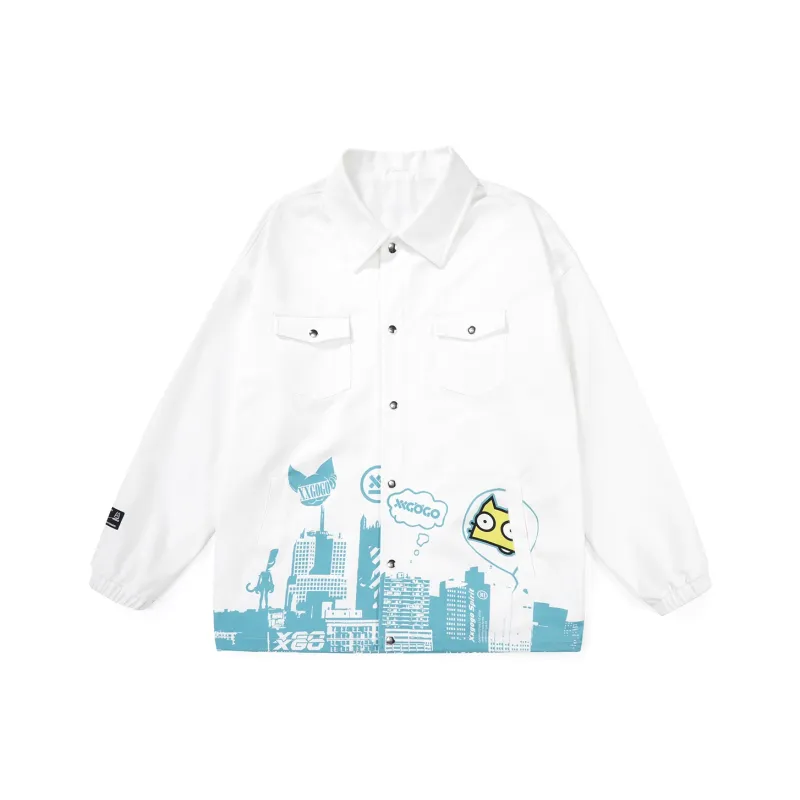 XXGOGO Loose Fit Workwear Jacket Unisex-5
