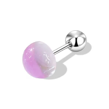 Shiban Titanium Steel Stud Earrings Women's-6