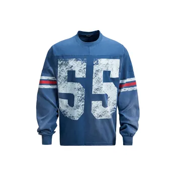 Eusoueu Sweatshirts Unisex Blue