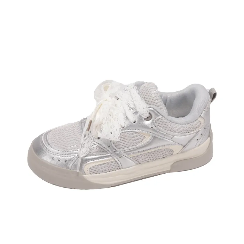 TUOPIN Low Top Casual Shoes Women's Beige Blue-21