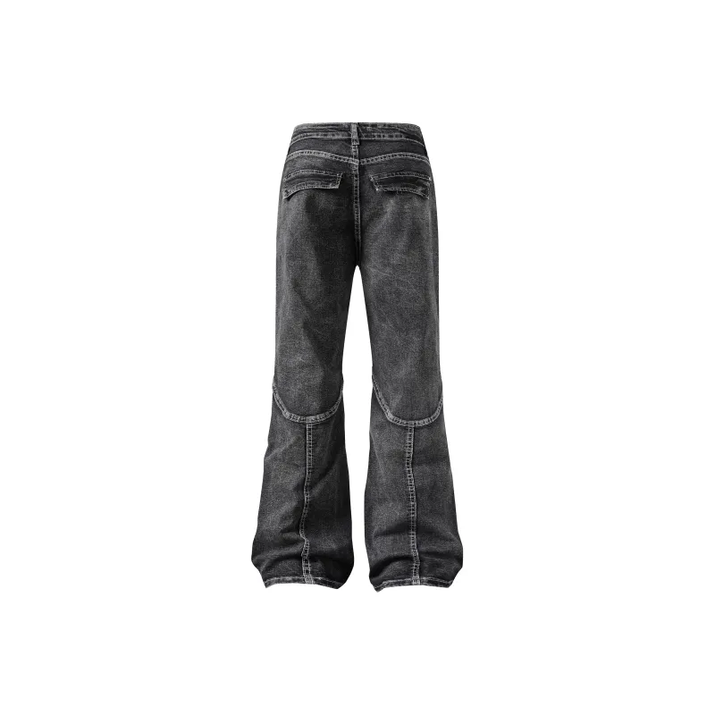 JASONWOOD SS25 Jeans Unisex Black Gray-1