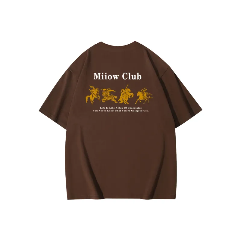 MIIOW Trendy Party Collection Cooling Summer Collection T Shirt Unisex-13