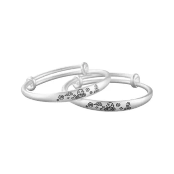 Silver Place 999 Fine Silver Sterling Silver Bracelets Kids'
