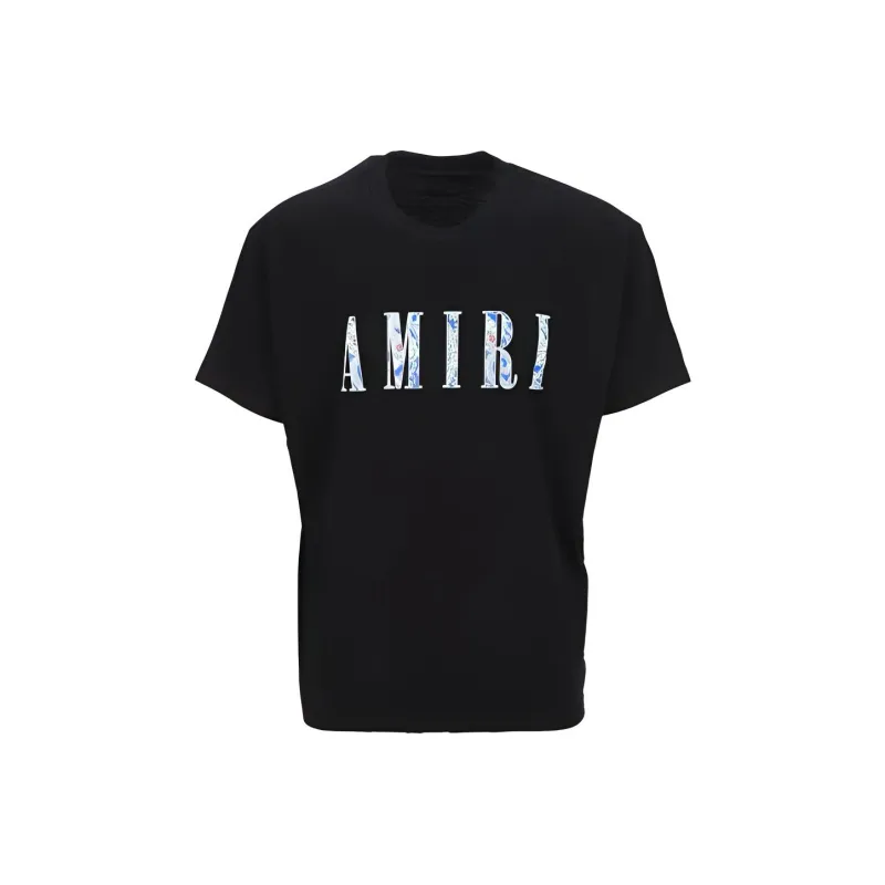 AMIRI Paisley Logo Tee-0