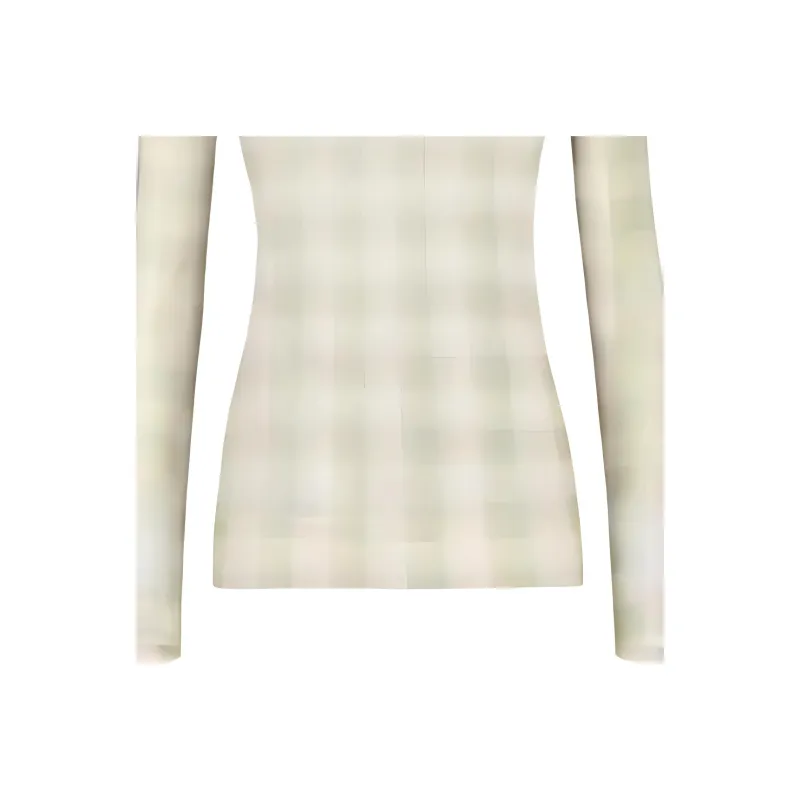 FENDI Sheer Turtleneck Sweater 'Rosewood'-3
